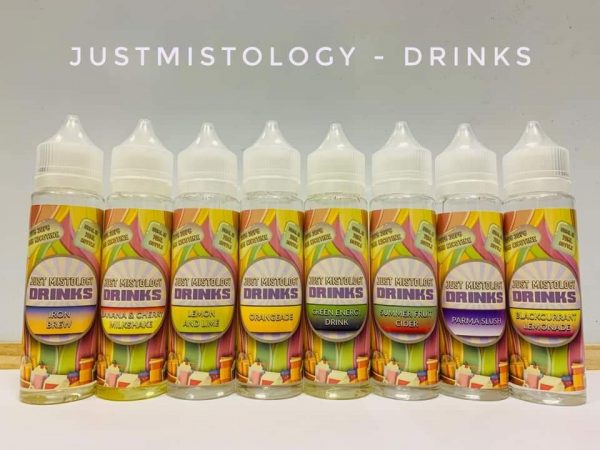 justmistology drinks Just Mist eCig Vaping Northern Ireland