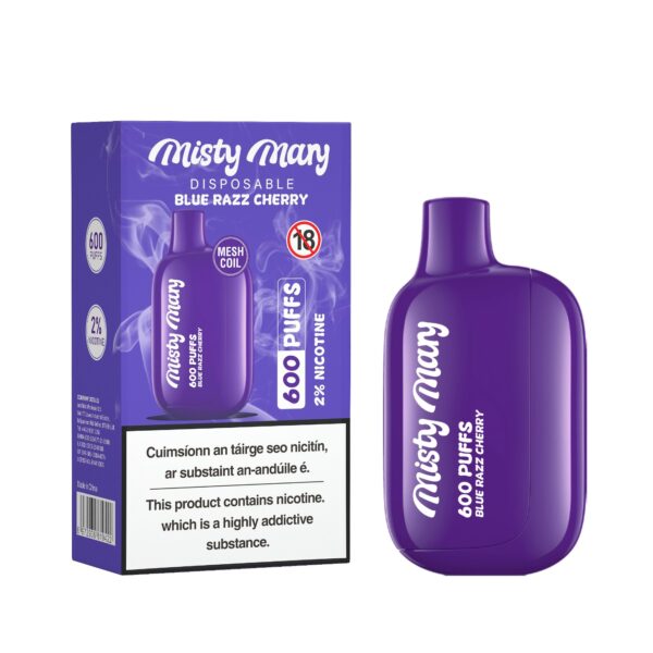 Misty Mary – Blue Razz Cherry