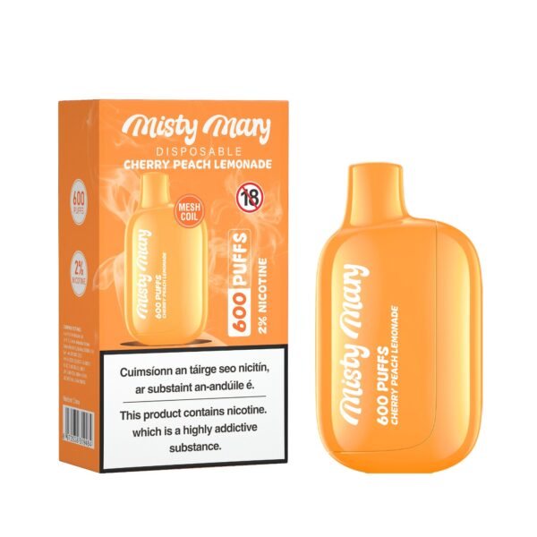 Misty Mary – Cherry Peach Lemonade