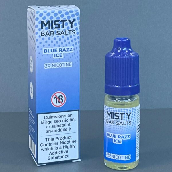 Misty Bar Salts – Blue Razz Ice