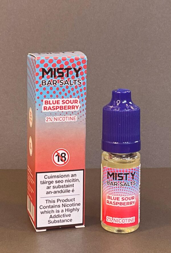 Misty Bar Salts - Blue Sour Raspberry