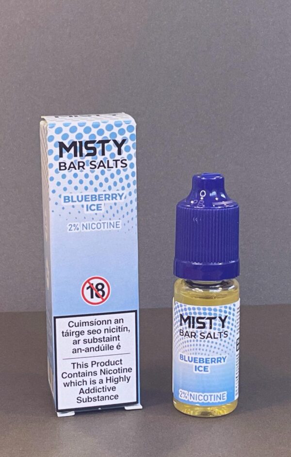 Misty Bar Salts - Blueberry Ice