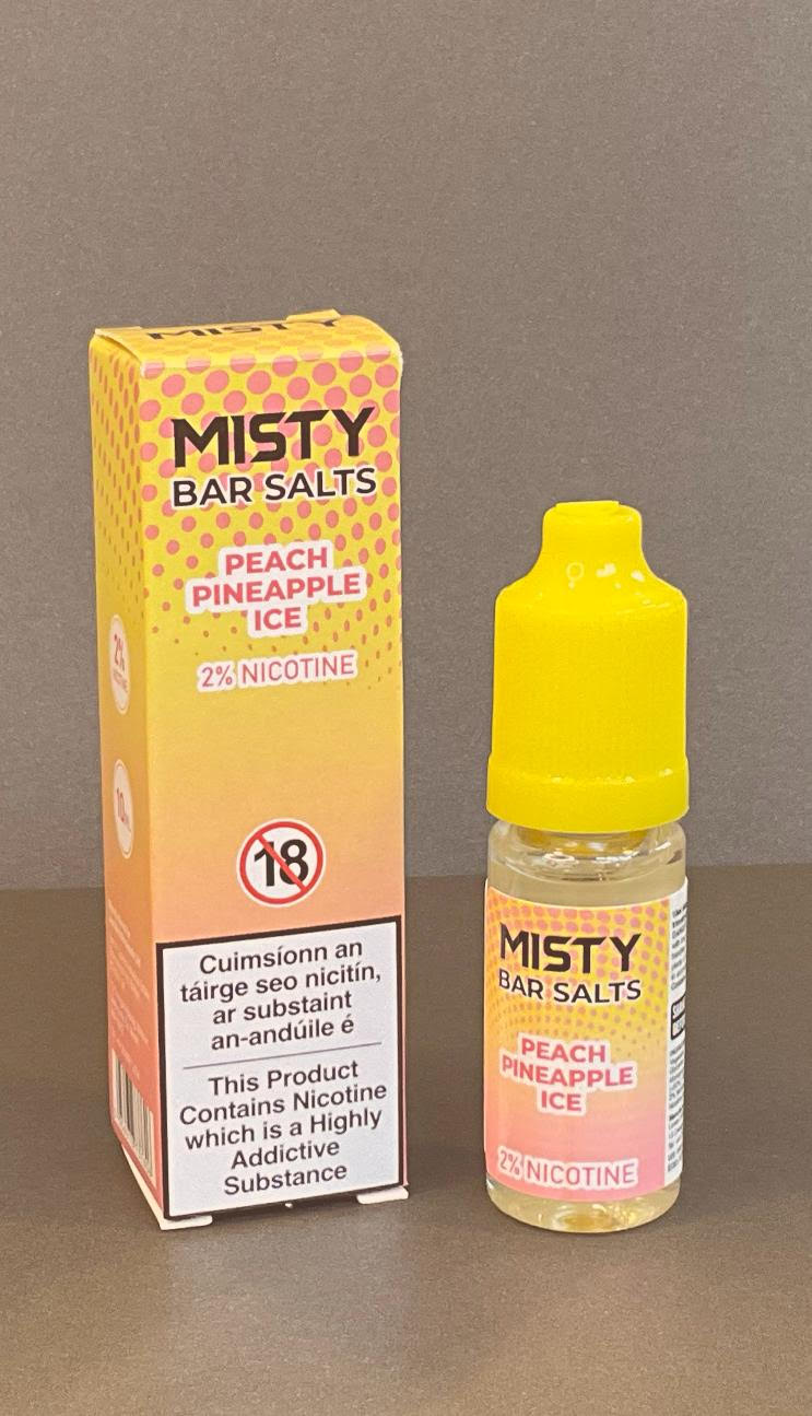 Misty Bar Salts - Peach Pineapple Ice