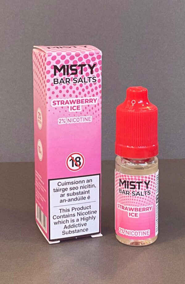 Misty Bar Salts - Strawberry Ice