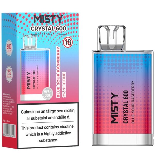 Misty Crystal - Blue Sour Raspberry