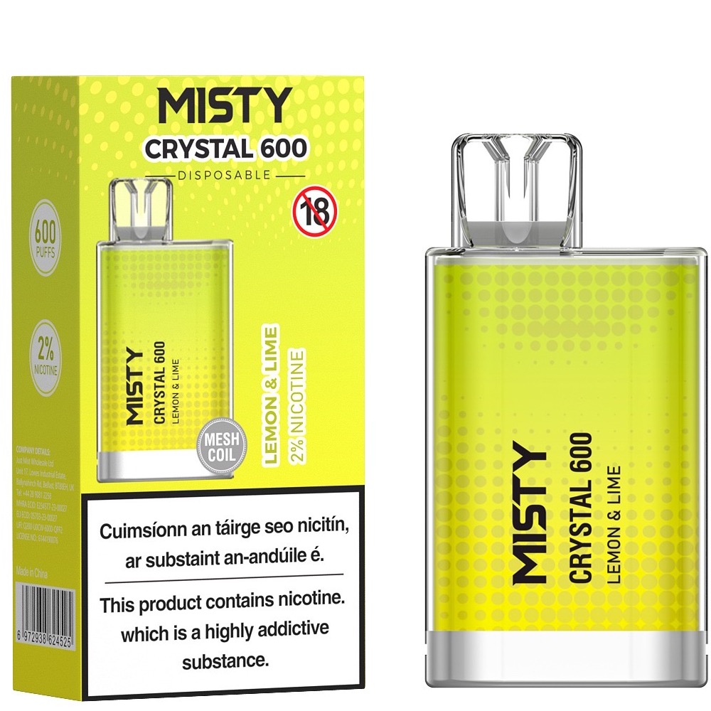 Misty Crystal - Lemon and Lime
