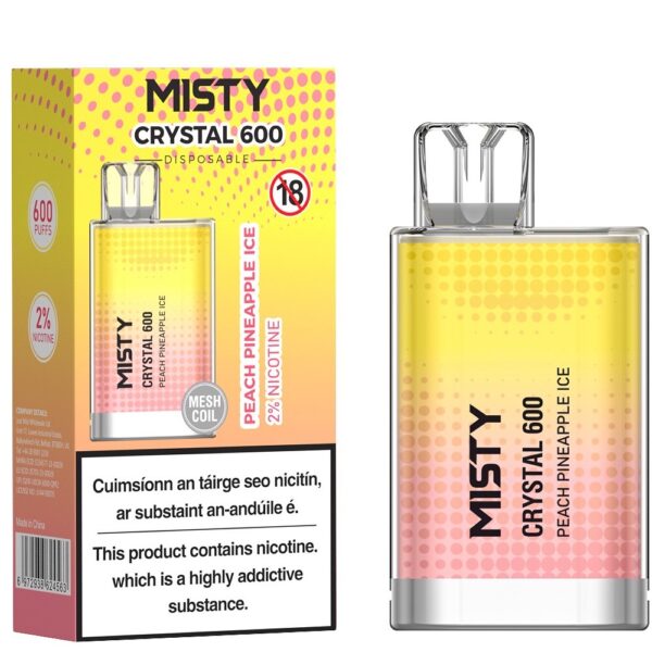 Misty Crystal – Peach Pineapple Ice