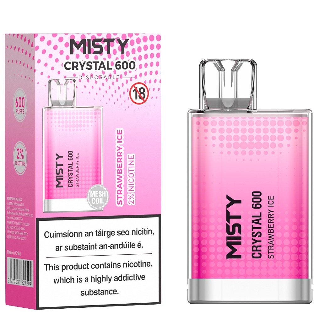 Misty Crystal - Strawberry Ice