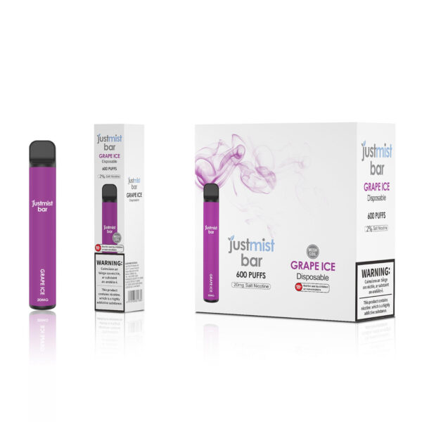 Just Mist Bar – Grape Ice (with mesh coil)