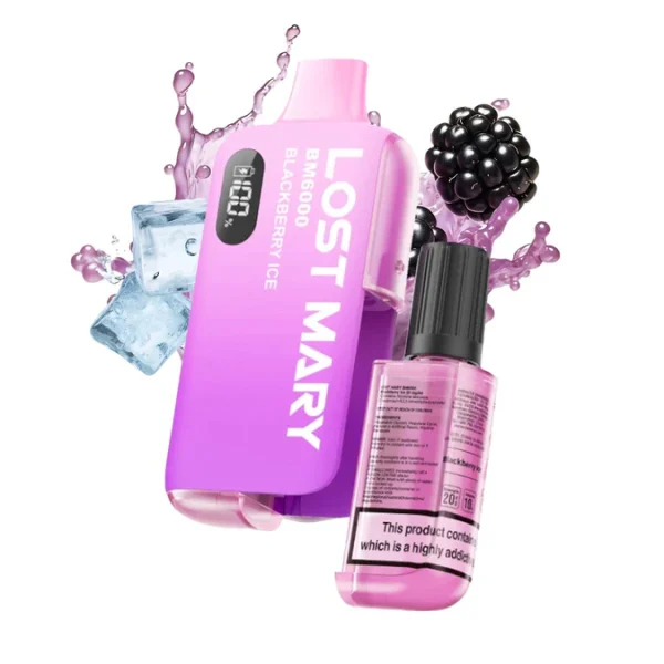 Lost Mary BM6000 - Refillable Pod Kit - Blackberry Ice