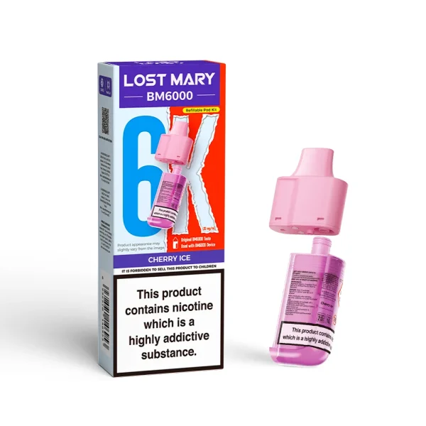 Lost Mary BM6000 - Refill Pod - Cherry Ice