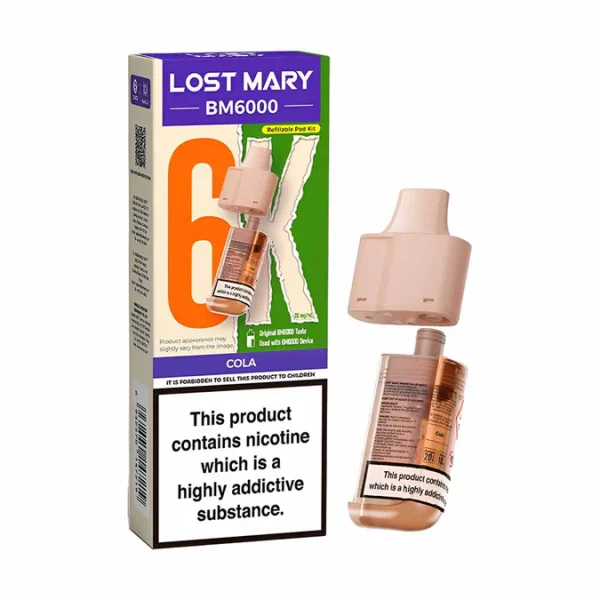 Lost Mary BM6000 - Refill Pod - Cola