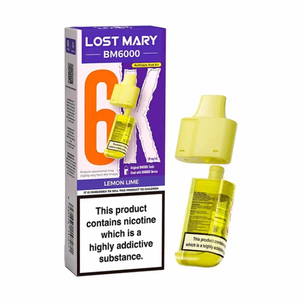 Lost Mary BM6000 - Refill Pod - Lemon Lime