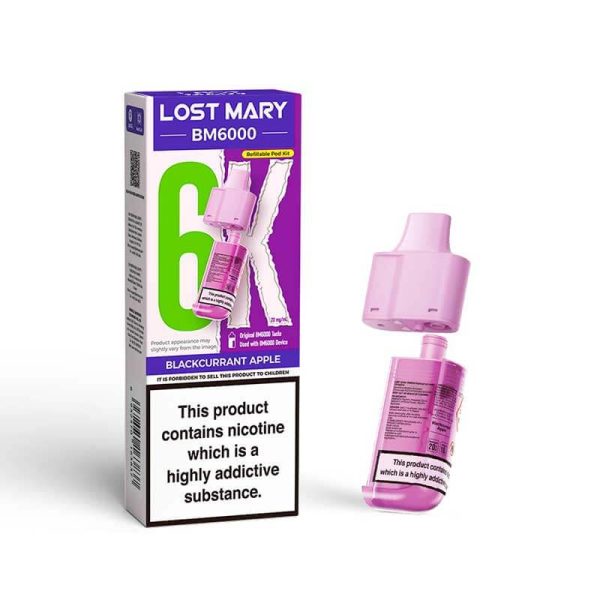 Lost Mary BM6000 - Refill Pod - Blackcurrant Apple