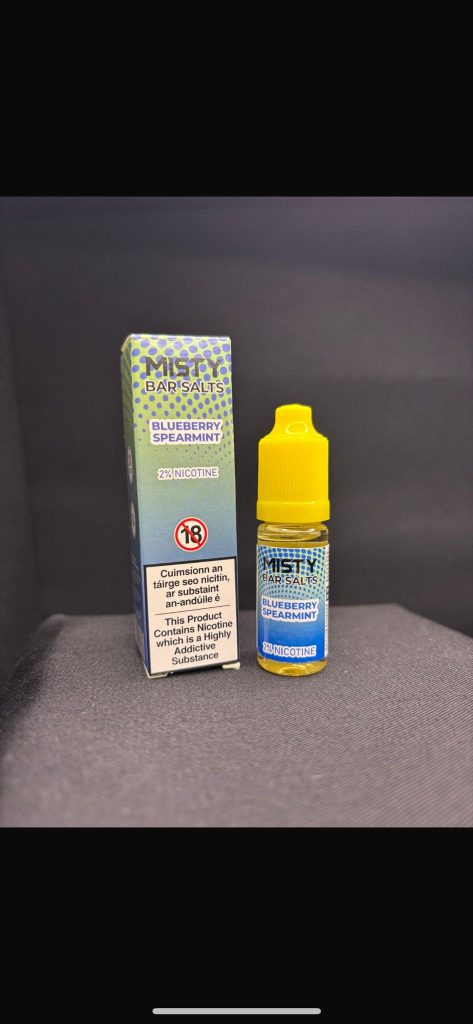 Misty Bar Salts - Blueberry Spearmint