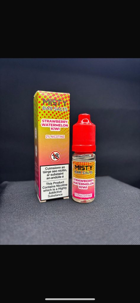 Misty Bar Salts - Strawberry Watermelon Kiwi