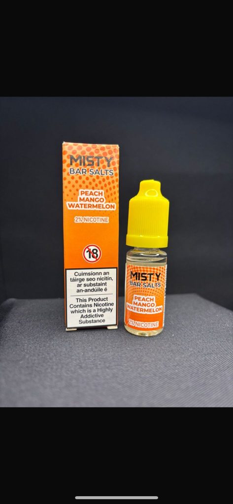 Misty Bar Salts - Peach Mango Watermelon