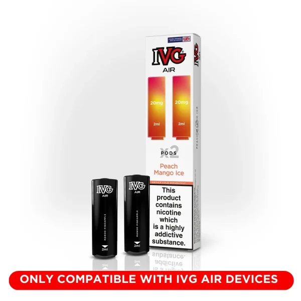 IVG Air Pod - Peach Mango Ice
