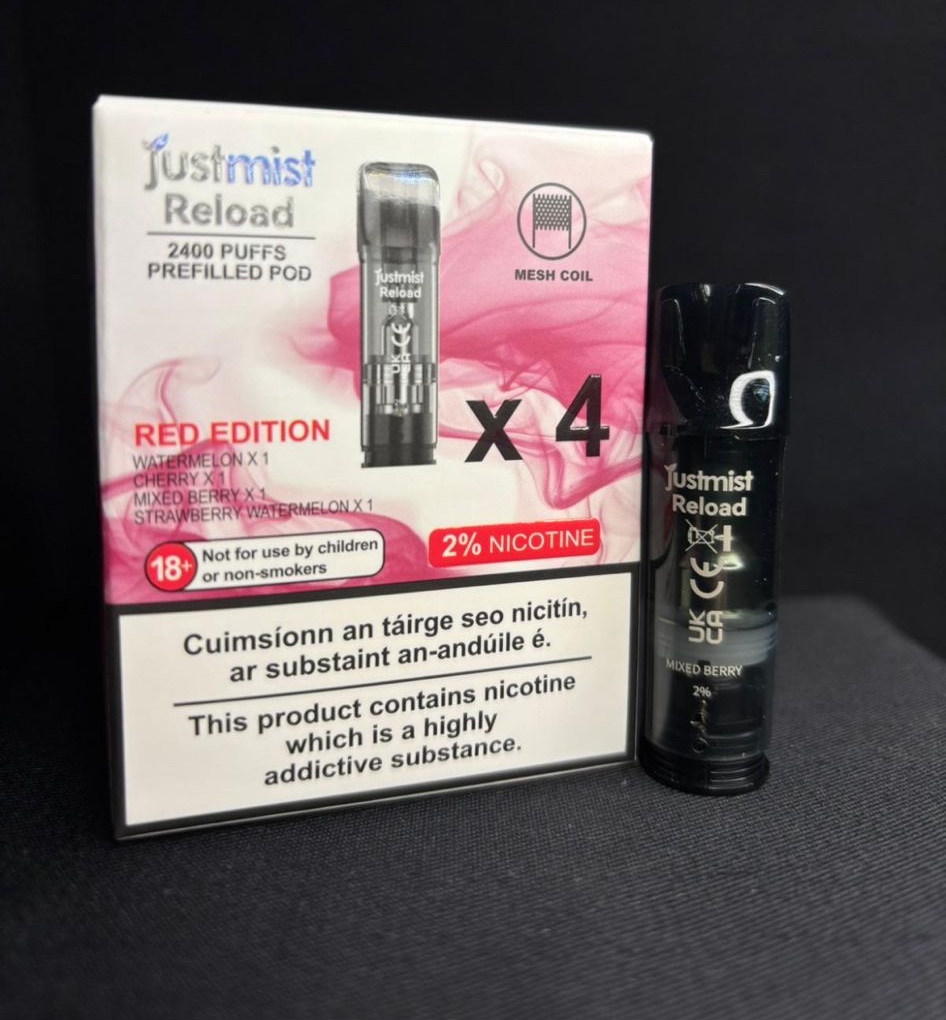 Just Mist Reload Pre-filled Pod - Red Edition
