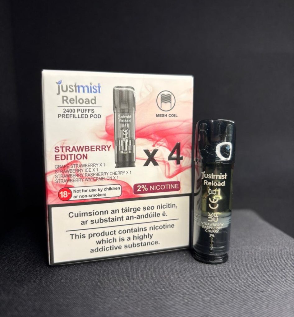 Just Mist Reload Pre-filled Pod - Strawberry Edition