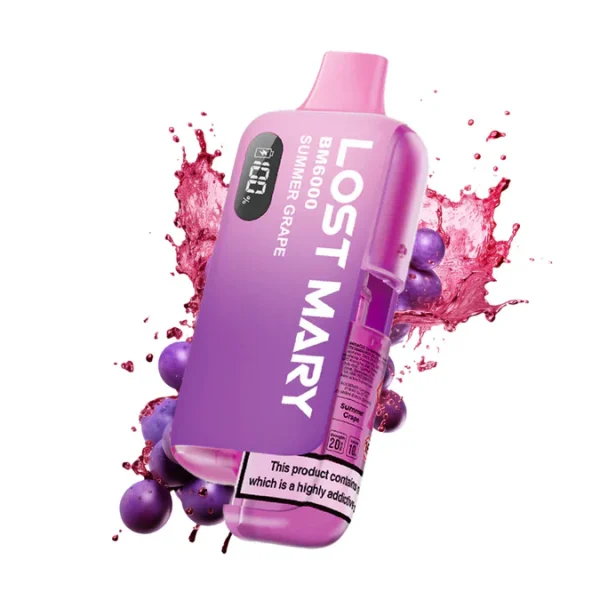 Lost Mary BM6000 - Refillable Pod Kit - Summer Grape
