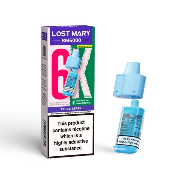 Lost Mary BM6000 - Refill Pod - Triple Berry