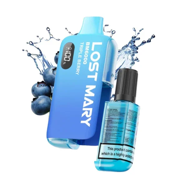 Lost Mary BM6000 - Refillable Pod Kit - Triple Berry