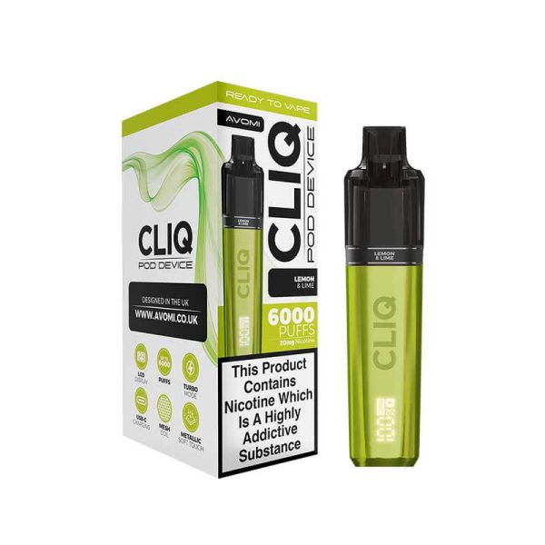 Avomi Cliq Prefilled Kit – Lemon Lime - Just Mist