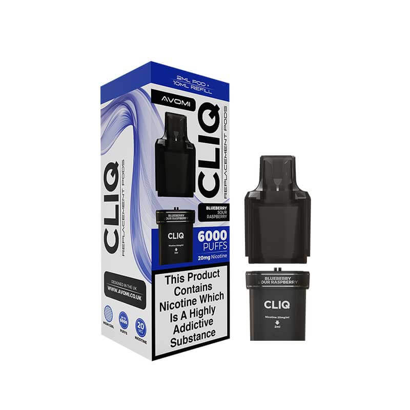 Avomi Cliq Prefilled Pod - Blueberry Sour Raspberry