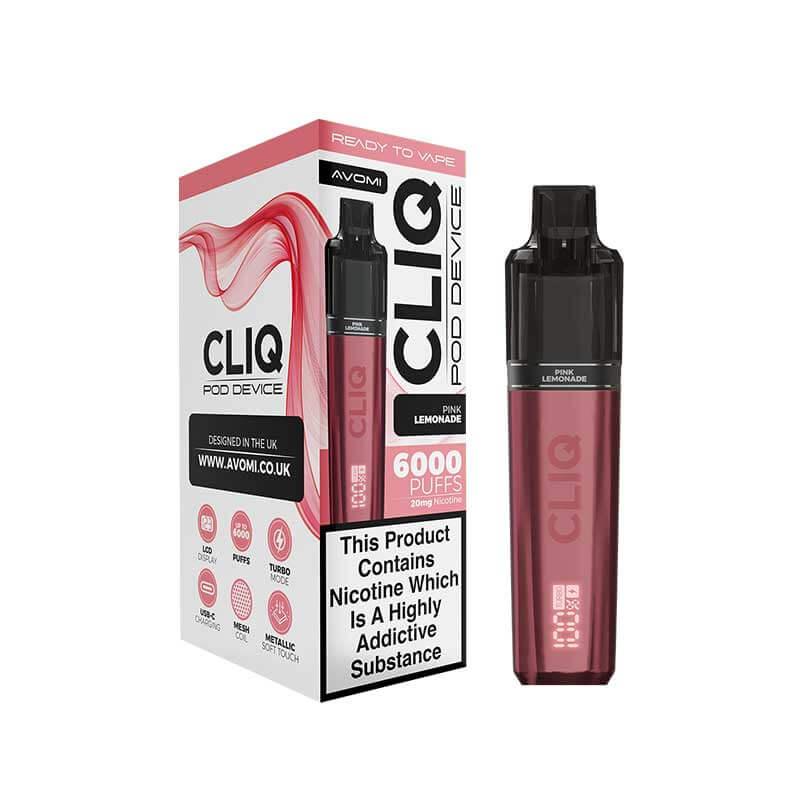 Avomi Cliq Prefilled Kit - Pink Lemonade