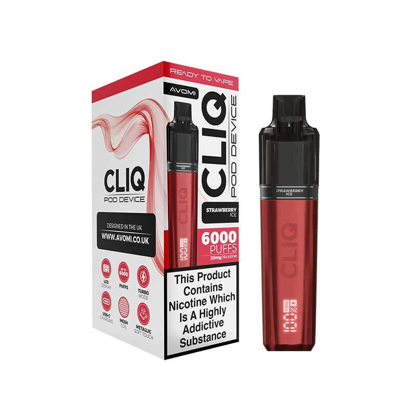 Avomi Cliq Prefilled Kit - Strawberry Ice