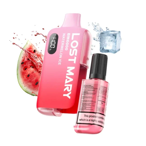 Lost Mary BM6000 - Refillable Pod Kit - Watermelon Ice
