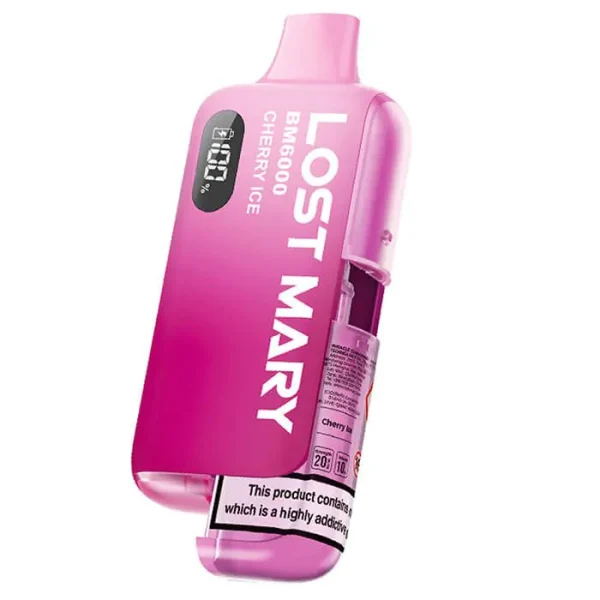 Lost Mary BM6000 - Refillable Pod Kit - Cherry Ice