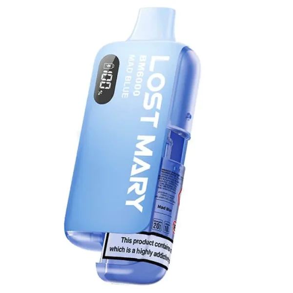 Lost Mary BM6000 - Refillable Pod Kit - Mad Blue