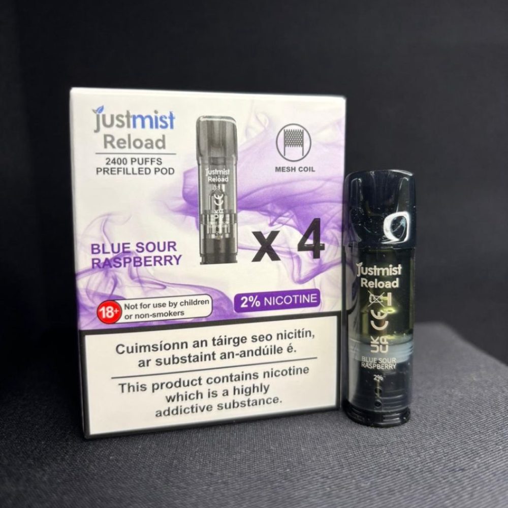 Just Mist Reload Pre-filled Pod - Blue Sour Raspberry