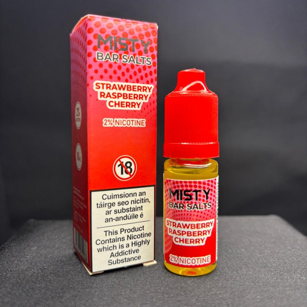 Misty Bar Salts - Strawberry Raspberry Cherry